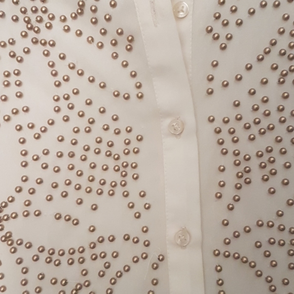 GUESS white blouse - Picture 5 of 13